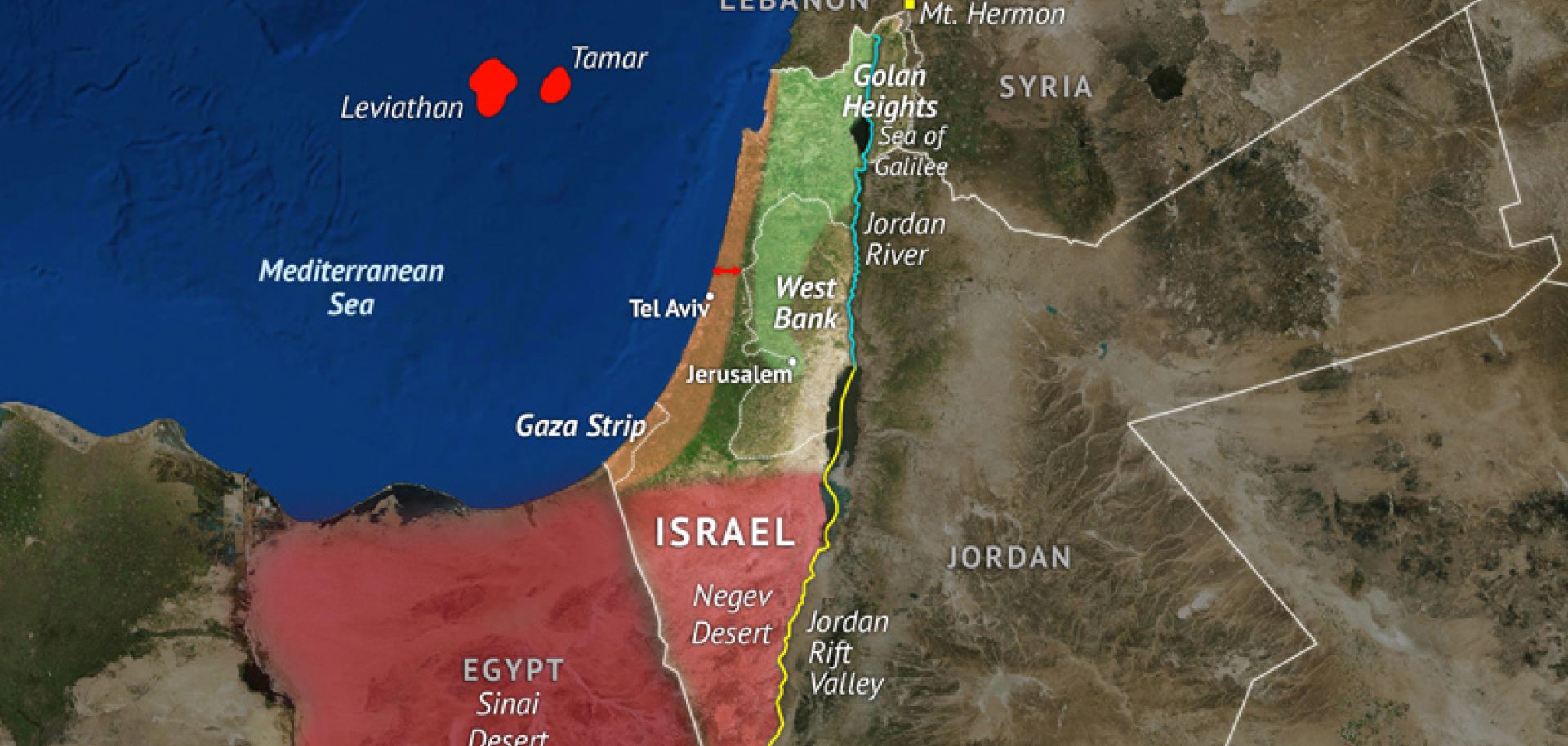 Israel's Geographic Challenge